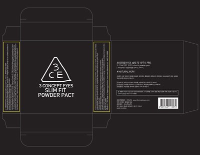 Image Of Carton (3 Concept Eyes Slim Fit Pact Natural Ivory Carton)